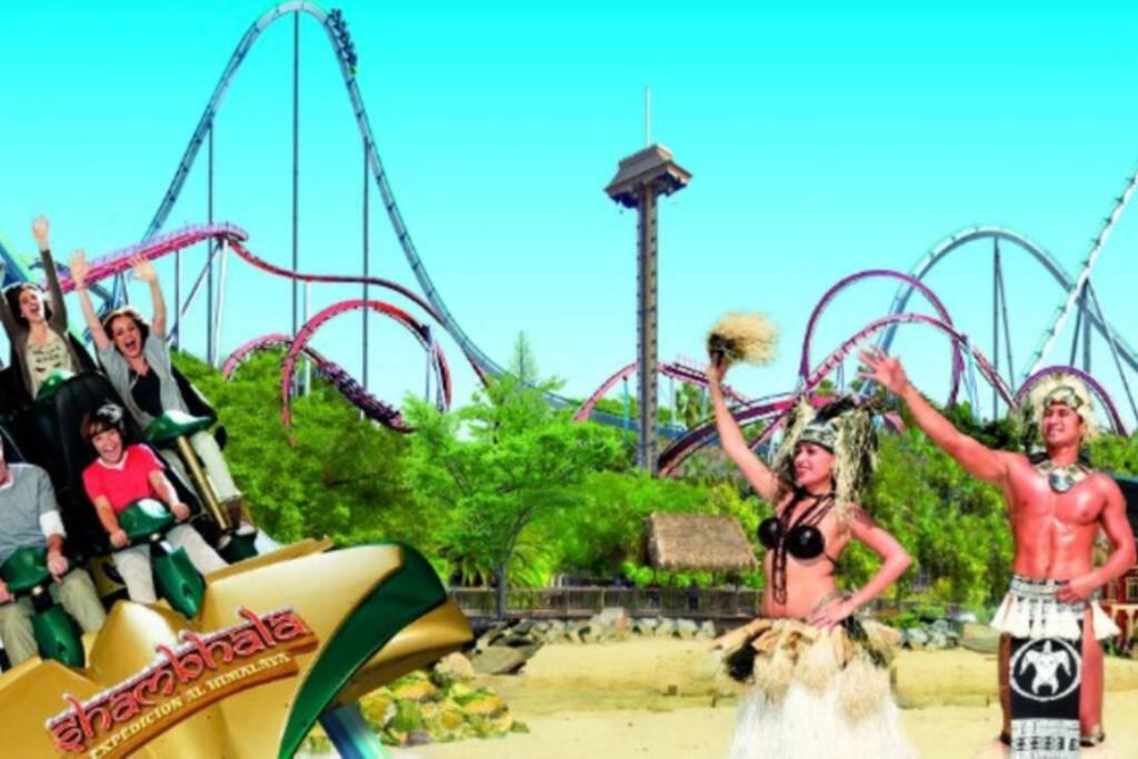 2Bd-Piscina-Playa-Port Aventura2 Lägenhet Salou Exteriör bild